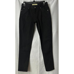 Agave Nectar Classic Skinny Paloma Womens Blackout Supima Flex Jeans Size 26 EUC